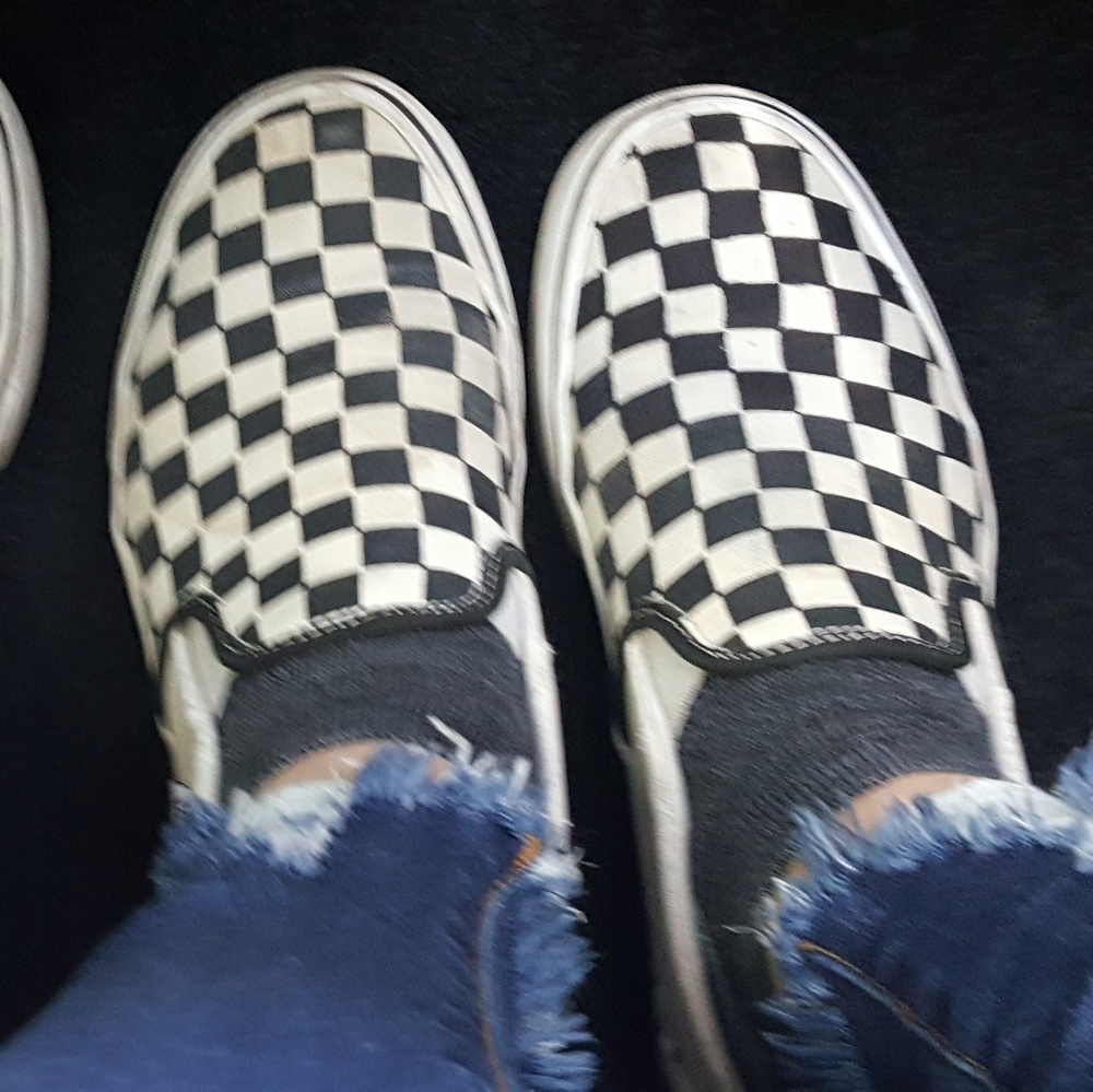 Checkered vans